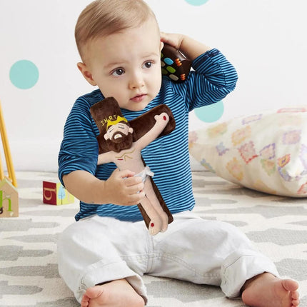 Peluche De Jesús Cristo Crucificado Cruz  Religioso Niños