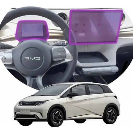 Cristal Templado Pantalla Y Tablero Byd Dolphin 2023-2024