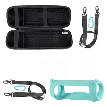 Estuche Rigido Y Funda Silicona Uso Rudo Bocina Jbl Charge 5