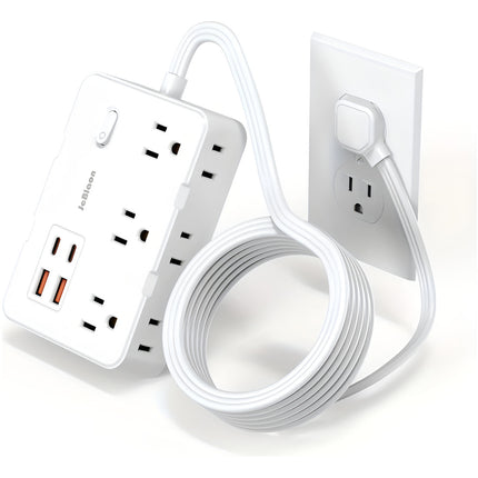 Multicontacto Extension Protector Sobretensión 6 Tomas 4 Usb