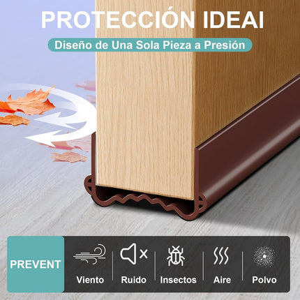 1m Guardapolvo Debajo Puerta Ancha Grande Empaque Hasta 8cm