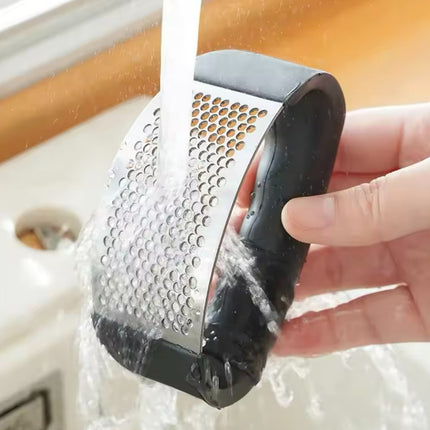 Triturador Cortador Exprimidor Ajo Acero Inoxidable Cocina