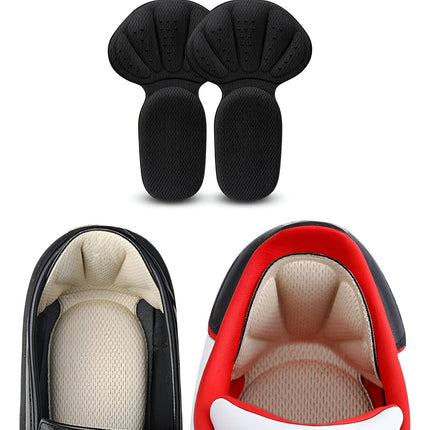 2pares Talonera En Forma T Protector Doble Talones Antidolor
