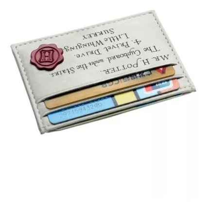 Tarjetero Cartera Harry Potter Funda Billetera Carta Howarts