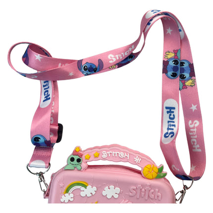 Bolso Silicona Lilo Stitch Monedero Bolsita Hombro Regalo