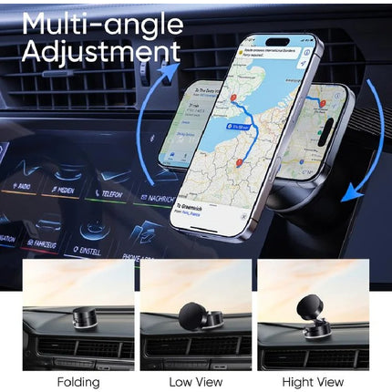 Soporte Magnético Para Celular Ajustable Ventosa Multiusos