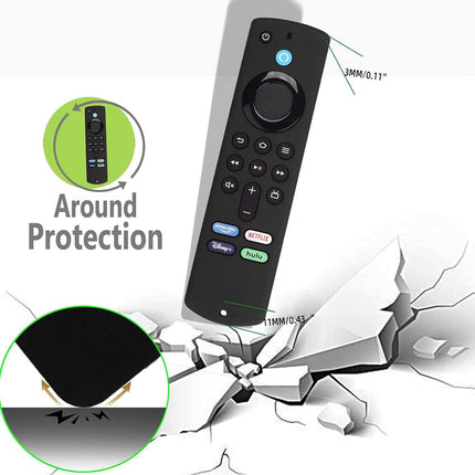 Funda Silicon Control Remoto Tv Fire Stick 4k De 3ª Gen