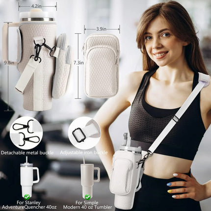 Bolsa Funda Para Termo Stanley 40oz Con Correa Botellas Agua