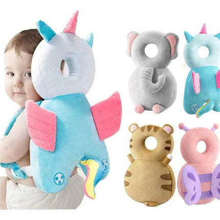 Almohada Protectora Para Bebes Niños Antigolpes Anticaídas