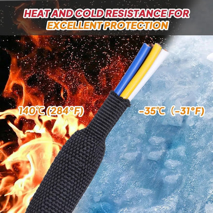 2m Forro Trenzado Termoretráctil Encogible 4mm Para Cable