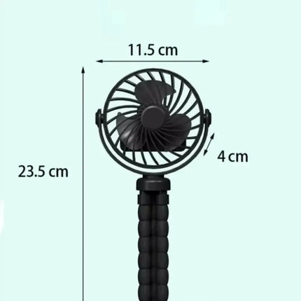 Abanico Pulpo 3 Velocidades Recargable Ventilador Portátil