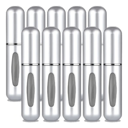 10 Pzas Botella Viaje Para Perfume Spray Recargable Portátil