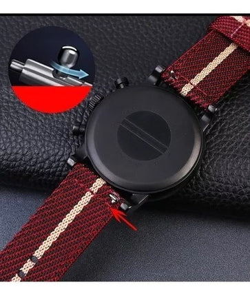Correa Extensible Para Reloj Omega X Swatch Moonswatch Strap