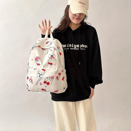 Mochila Regreso A Clases De Hello Kitty Sanrio Personajes Animados