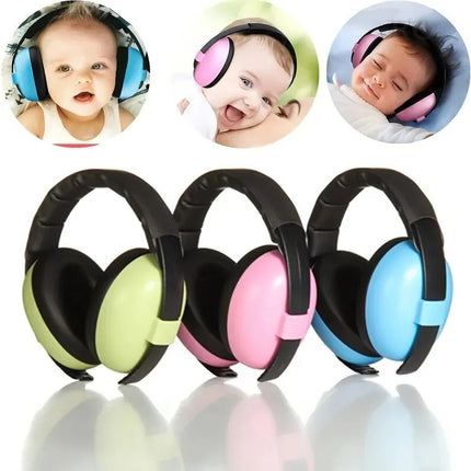 Orejeras Suaves Para Bebés Auricular Aislante Ruido Dormir