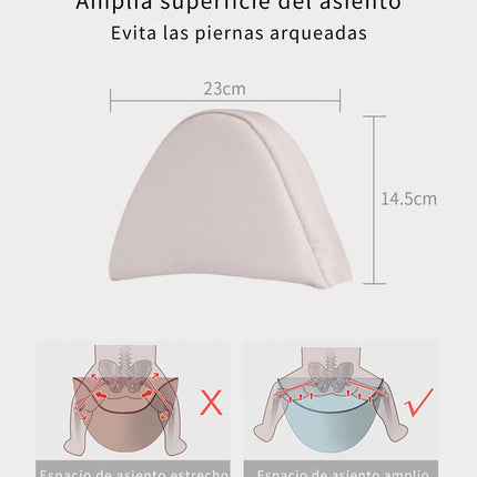 Cangurera Cintura Soporte Peso Ergonómico Bebes Niño Canguro