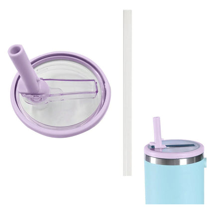 Tapadera Tapa Con Popote Para Vaso Termo Taza Stanley 40oz