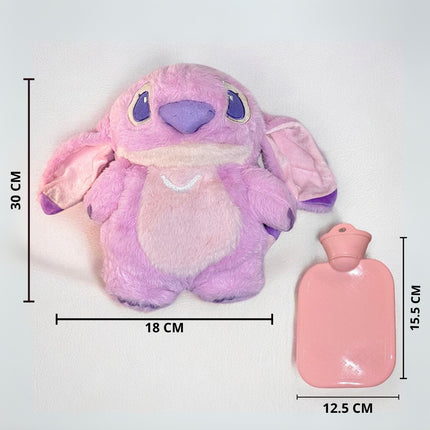 Peluche Angel Lilo Y Stitch Cólicos Calentador Compresa