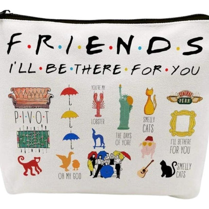 Cosmetiquera De Serie Friends Tv Bolsa Cosméticos Neceser