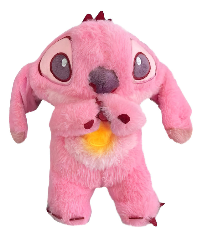 Peluche Novia Stitch Ángel Respirador Bebes Adultos Ansiedad