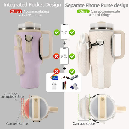 Bolsa Funda Para Termo Stanley 40oz Con Correa Botellas Agua