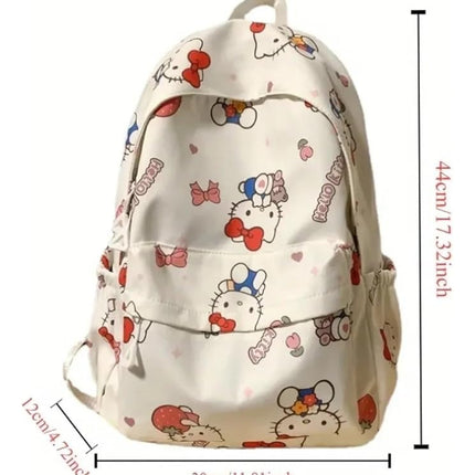 Mochila Regreso A Clases De Hello Kitty Sanrio Personajes Animados