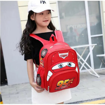 Mochila Escolar De Cars Disney Infantil Escolar Niños Preescolar Escuela, Kinder