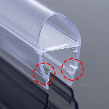 Tira Barrera De Agua Para Cancel Baño Sellado Puerta Cristal
