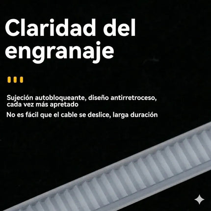 100 Pzs Cincho Con Orificio Para Tornillo Bridas Multiusos