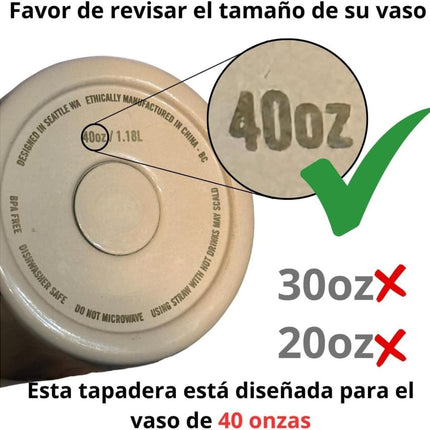Tapa Repuesto Para Termo Stanley 40oz Tapadera Antiderrame