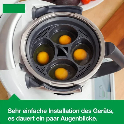 Molde Cesta 4 En 1 Huevos Olla Thermomix Tm5 Tm6 Coccion