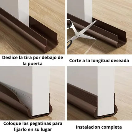 1m Guardapolvo Debajo Puerta Ancha Grande Empaque Hasta 8cm