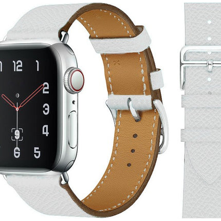 Correa De Cuero Genuino Para Apple Watch Strap De Piel Regalo