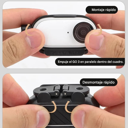 Marco Para Camara De Accion Insta360 Go3 Carcasa Protectora