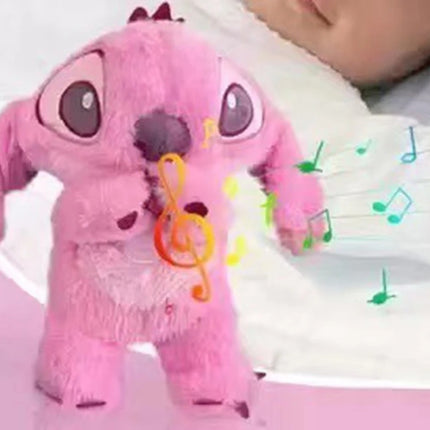 Peluche Novia Stitch Ángel Respirador Bebes Adultos Ansiedad