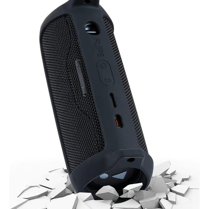 Funda Protectora Silicona Para Altavoz Jbl Flip 6 Con Correa