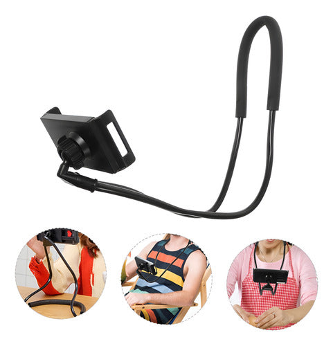 Soporte Ajustable Teléfono Cuello Perezoso Collar Flexible