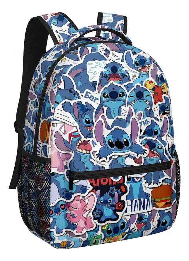 Mochila De Lilo Y Stitch Disney Para Niños Niñas Backpack Escola Niños
