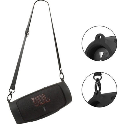 Estuche Rigido Y Funda Silicona Uso Rudo Bocina Jbl Charge 5