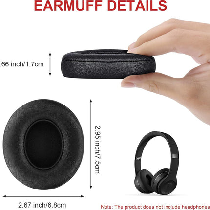 Almohadillas Repuesto Para Audifonos Diadema Beats Solo 2 3