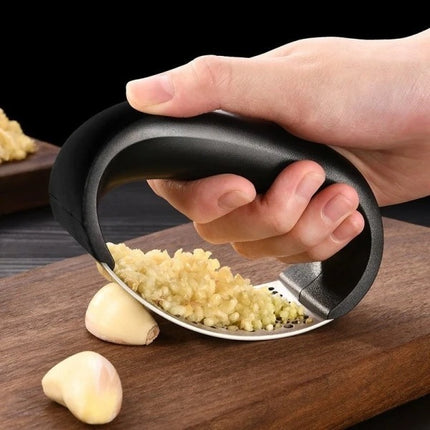 Triturador Cortador Exprimidor Ajo Acero Inoxidable Cocina