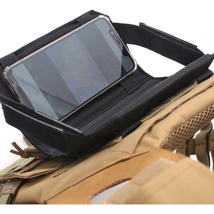 Bolsa Táctica Porta Celular Para Chaleco Pechera Bolso Pecho