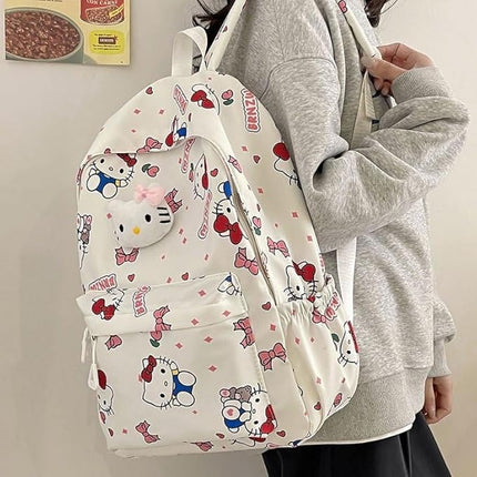 Mochila Regreso A Clases De Hello Kitty Sanrio Personajes Animados