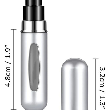 10 Pzas Botella Viaje Para Perfume Spray Recargable Portátil