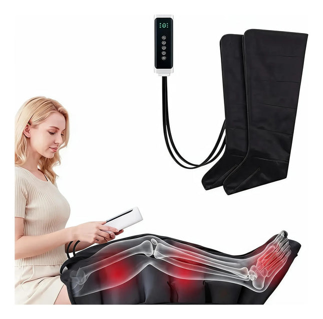 Masajeador Electrico De Pies Piernas Botas Aire Compresion