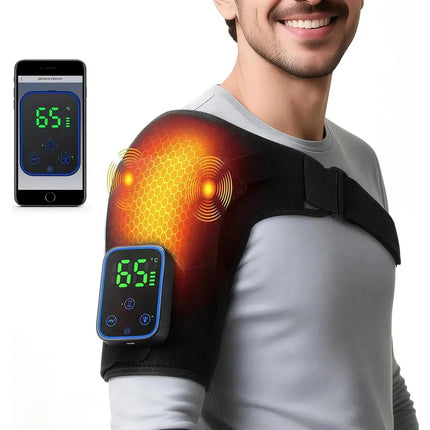 Hombrera Termica Electrica Soporte Masaje Pantalla Tactil