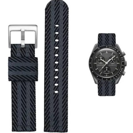 Correa Extensible Para Reloj Omega X Swatch Moonswatch Strap