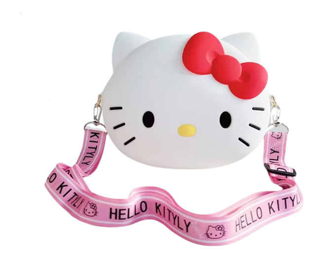 Bolsa Monedero De Hello Kitty Kawaii Con Correa Para Niña
