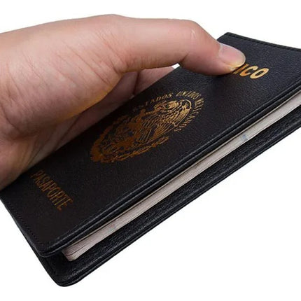 Funda Para Pasaporte Visa Tarjetero Documentos Viaje Cuero