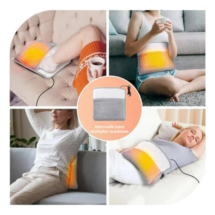 Calentador Cojín Térmico Pies Manos Invierno Frío Usb Hogar